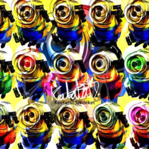 Drawing (迷你兵團 Minions Colorful)