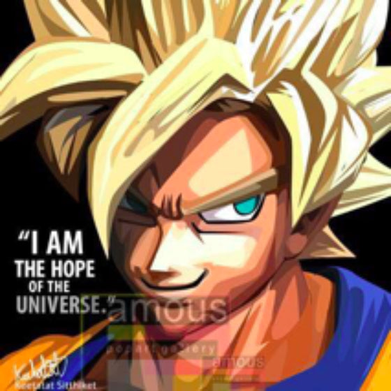 Drawing (龍珠 Dragon Ball 孫悟空 Son Goku I Am The Hope)