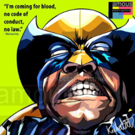 Drawing (狼人 Wolverine)