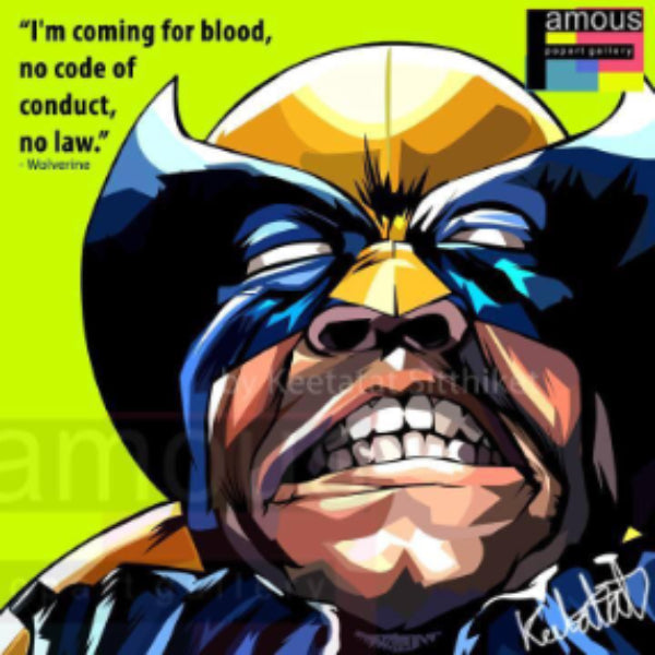 Drawing (狼人 Wolverine)