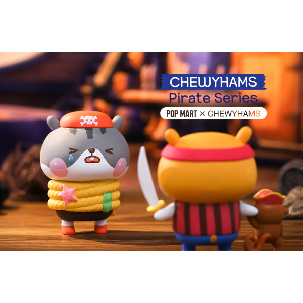 Pop Mart - Chewyhams  漢斯圓滾浪海盜系列