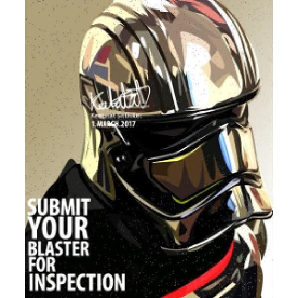 Drawing (星球大戰 Star Wars Captain Phasma - Submit Your Blaster for Inspection)