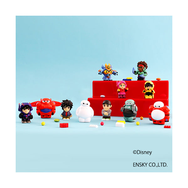 《大英雄聯盟》軟膠吉祥物迷你公仔 (一套11隻)