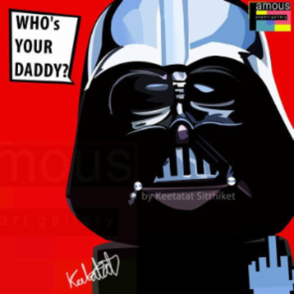 Drawing (星球大戰 黑武士 Darth Vader Who's your daddy)