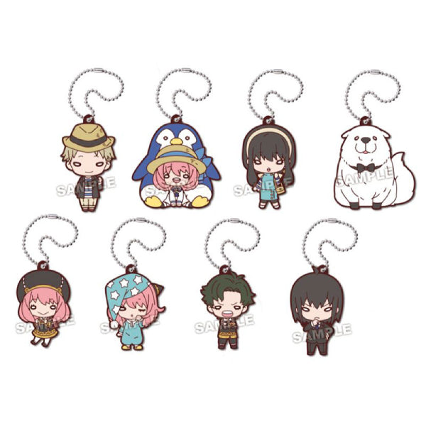 《間諜家家酒》 SPY × FAMILY Nitotan 橡膠鎖匙扣 吊飾 掛飾系列 (一套8款)