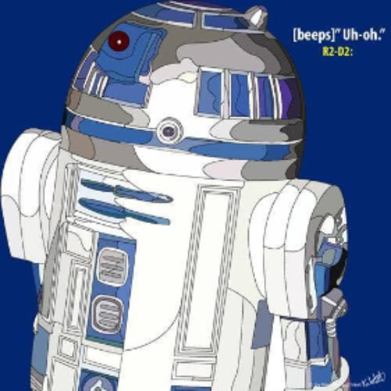 Drawing (星球大戰 Star Wars R2D2)