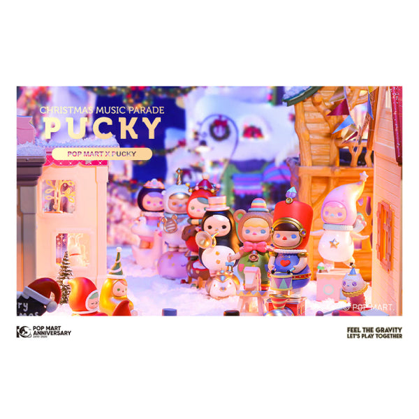 POP MART - Pucky 畢奇聖誕系列迷你公仔擺設