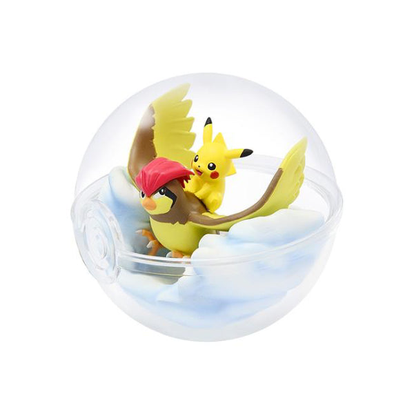 Pokemon Terrarium Collection 5 Pikachu Pidgeotto Suicune Espeon Ponyta Figures
