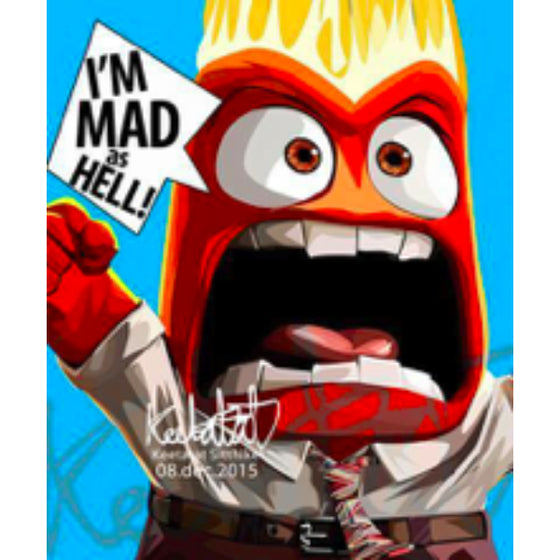 Drawing (玩轉腦朋友 Inside Out Anger)