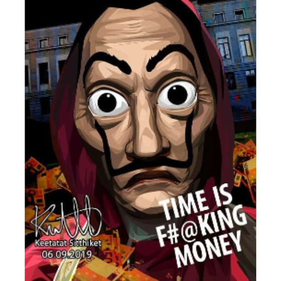 Drawing (Money Heist - Time is F#@king money)