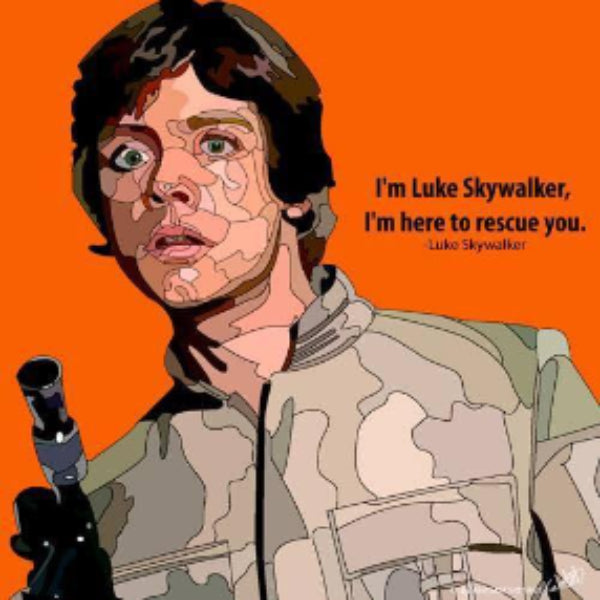 Drawing (星球大戰 Luke Skywalker)