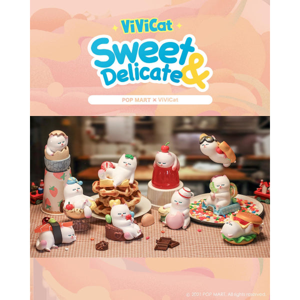 Pop Mart - Vivi Cat 悠悠美食系列
