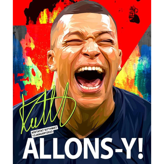 Drawing (Kylian Mbappe - Alloys ALLONS-Y)