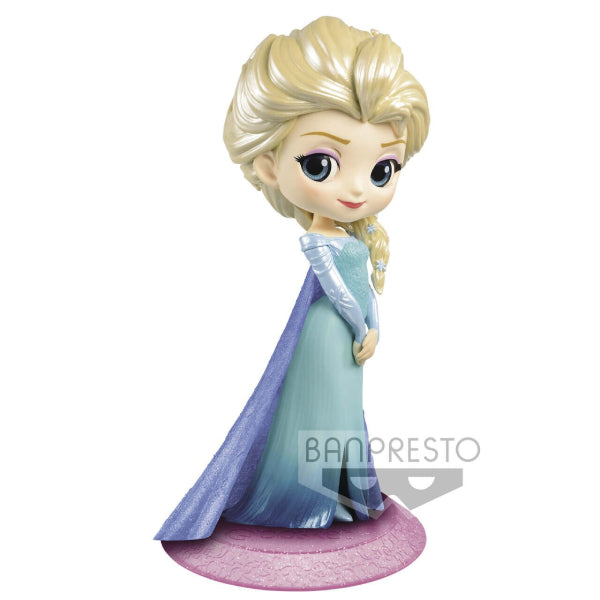 Banpresto - [Q posket] 迪士尼角色系列 愛莎公主 閃耀上色版