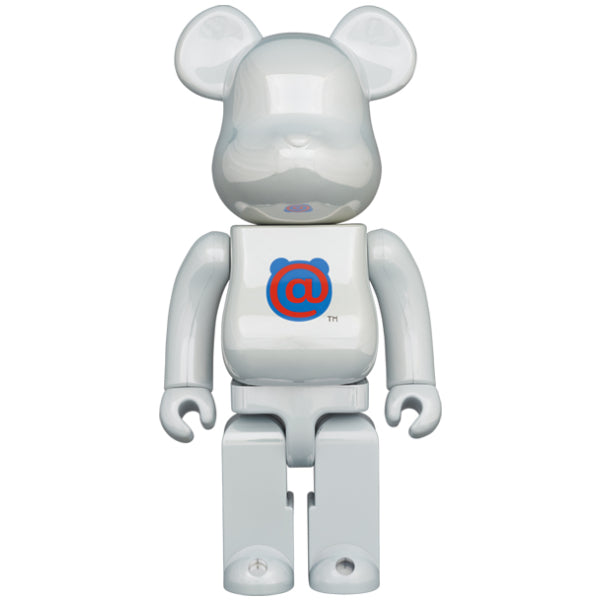 BE@RBRICK 1st MODEL WHITE CHROME 1000％