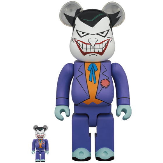Be@rbrick Joker 小丑100% & 400% (蝙蝠俠：動畫系列版本)