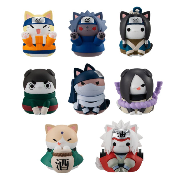 貓貓忍者 ! 火影忍者 - 佐助君過來這裡編 (1套8款) (PVC模型)