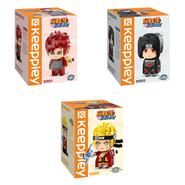Qman 積木 火影忍者 (我愛羅 / 鼬 / 鳴門)