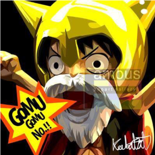 Drawing (路飛 Luffy Gomu)