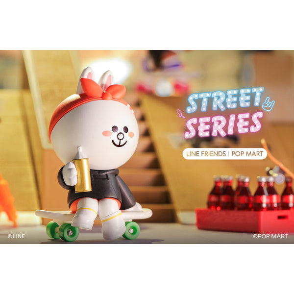 Pop Mart - Line Friends Street Series Mini Figure (Brown, Sally, Cony, etc.)