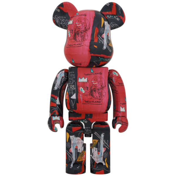 BE@RBRICK Andy Warhol × JEAN-MICHEL BASQUIAT (安迪·華荷 X 尚-米榭·巴斯奇亞) #1 1000％
