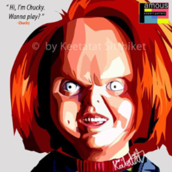 Drawing (娃鬼回魂 Child's Play 卓奇 Chucky)