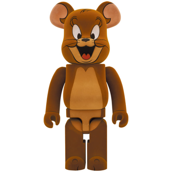 BE@RBRICK《湯姆與傑利》傑利 絨毛 VER. 1000%