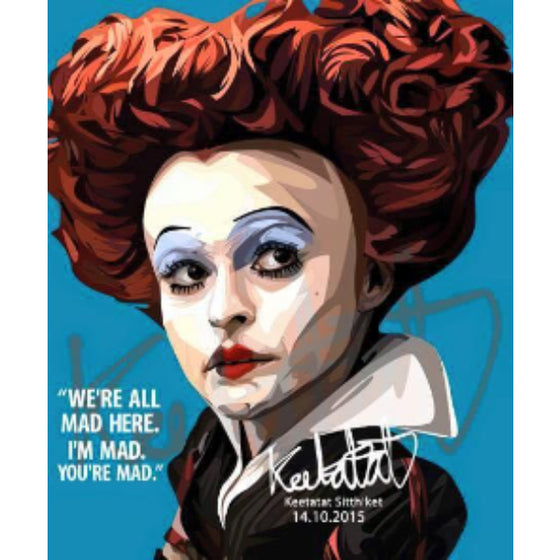 Drawing (愛麗絲夢遊仙境 紅心皇后 Alice in Wonderland Red Queen)