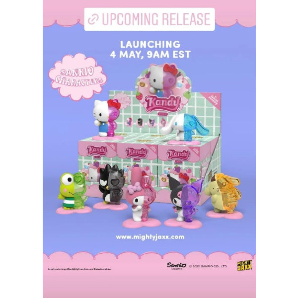 Mighty Jaxx KANDY X SANRIO FT. JASON FREENY 半解剖盲盒公仔 第一彈