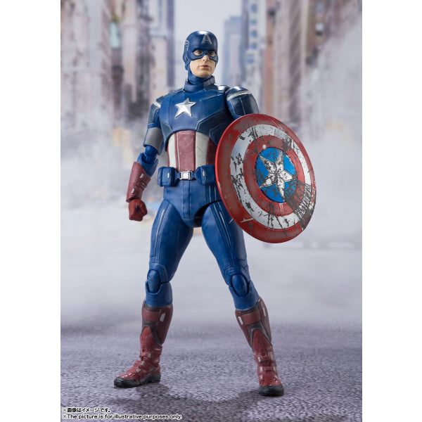 S.H.Figuarts 美國隊長《復仇者聯盟》-《AVENGERS ASSEMBLE》EDITION 復仇者聯盟集結版本
