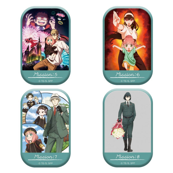 《間諜家家酒》SPY × FAMILY MISSION  四方形襟章 (4款)