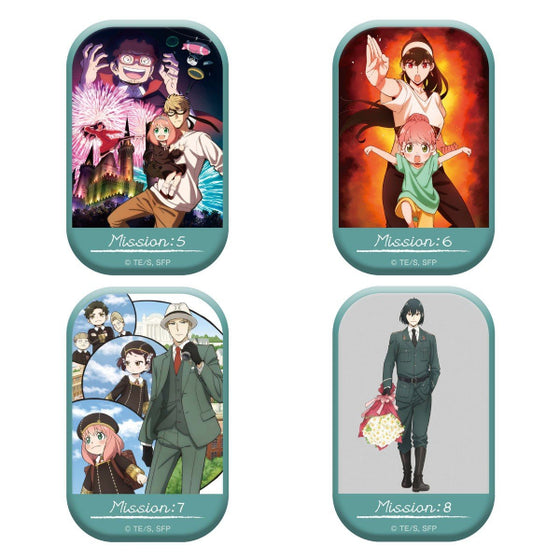 《間諜家家酒》SPY × FAMILY MISSION  四方形襟章 (4款)