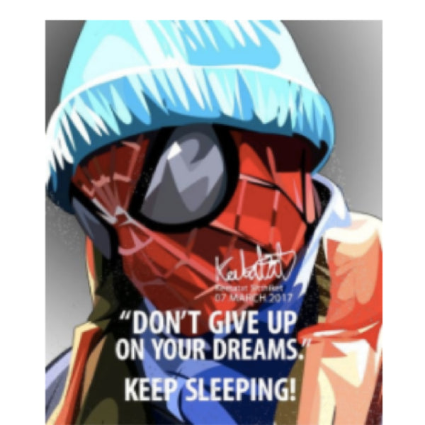 Drawing (Spiderman Don't Give Up Your Dreams)