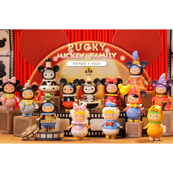 Pop Mart - Pucky 米奇家族系列迷你公仔擺設