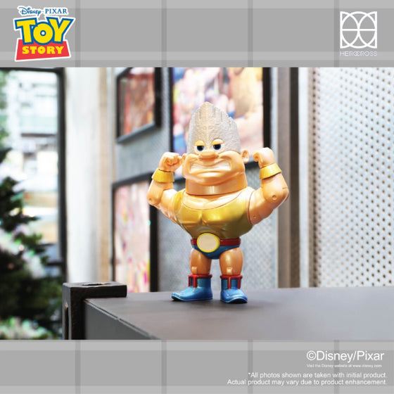 Herocross - 反斗奇兵 HMS#017MB 15CM MUSHIE 金屬色大力士洛基