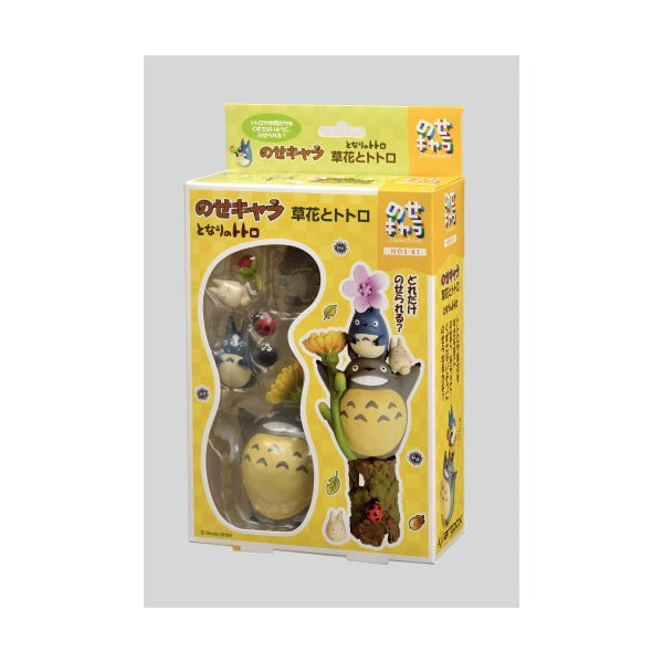 吉卜力 - 疊疊樂系列 NOS-81 龍貓 (花花與龍貓)