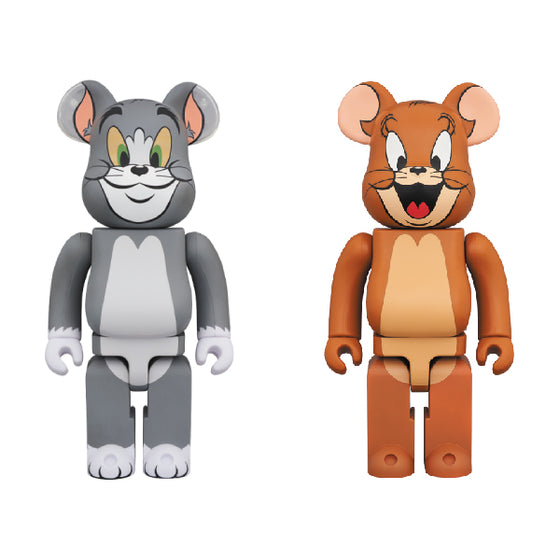 BE@RBRICK 湯姆與傑利 TOM & JERRY 1000% (2隻套裝)