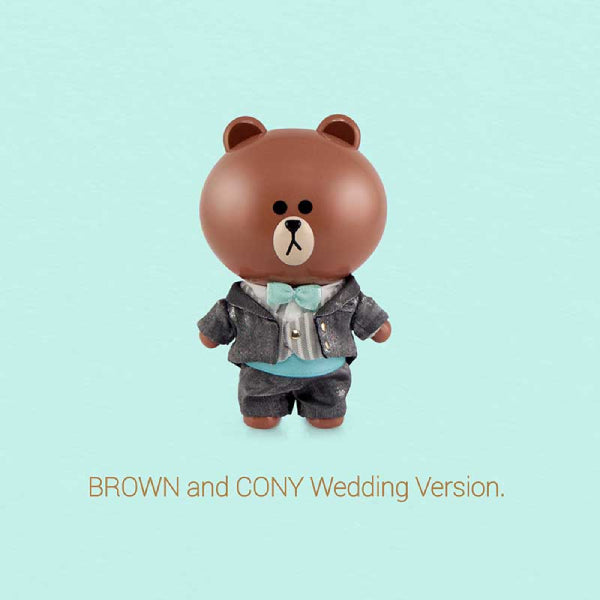 [P-STYLE] LINE FRIENDS - 熊大結婚禮服版