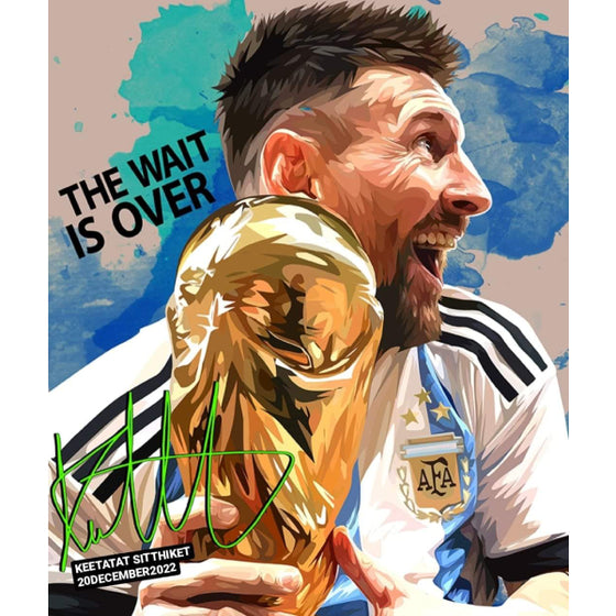 Drawing (美斯 Lionel Messi - The wait is over)
