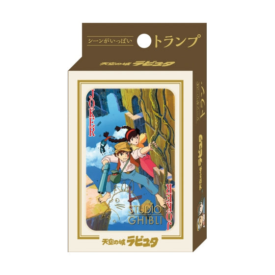 Ghibli - Playing cards full of scenes Laputa: Castle in the Sky