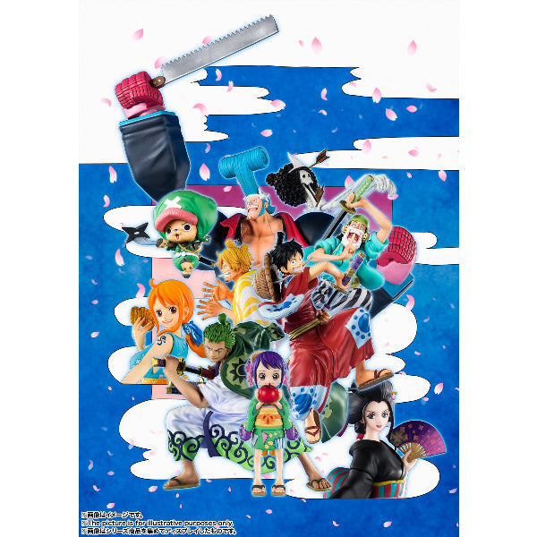 FIGUARTS ZERO 海賊王 和之國系列 草帽海賊團 BANDAI人偶玩具