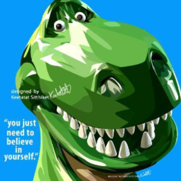 Drawing (反斗奇兵 抱抱龍 Toy Story Rex)