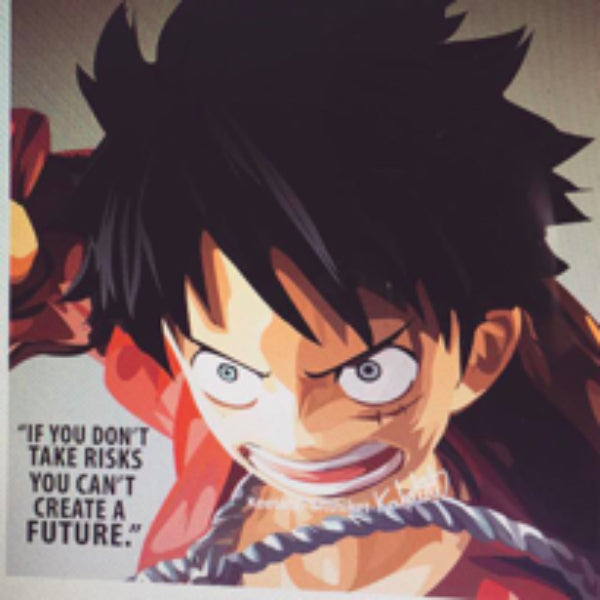Drawing (海賊王 One Piece 路飛 Luffy)