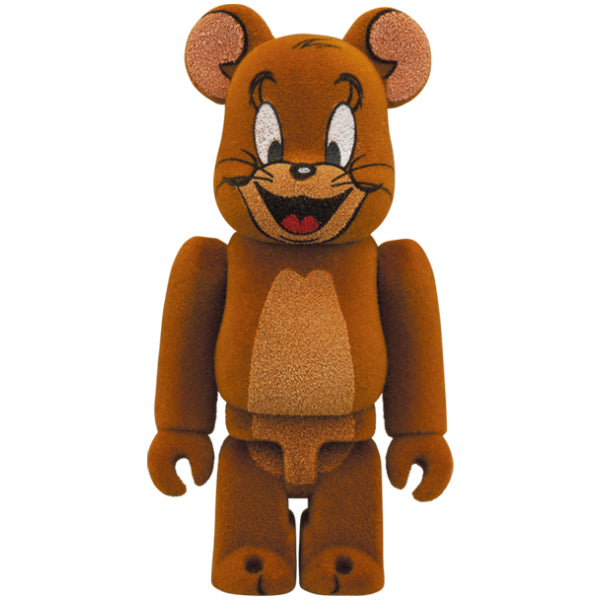 BE@RBRICK《湯姆與傑利》傑利 絨毛 VER. 100% & 400% 套裝