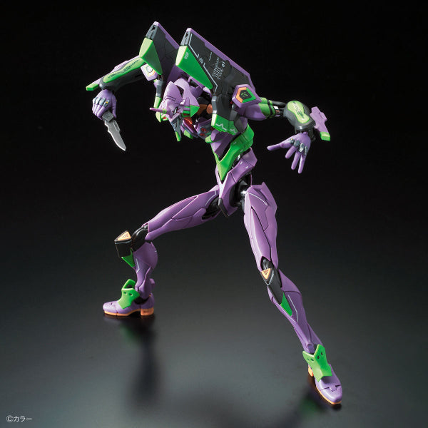 RG 泛用人型決戰兵器人造人 EVA 初號機 DX 連發射台套裝 (2022年1月再販ver.)