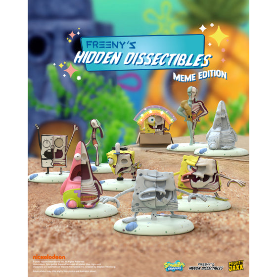 Mighty Jaxx - 半解剖系列：海綿寶寶(Meme)