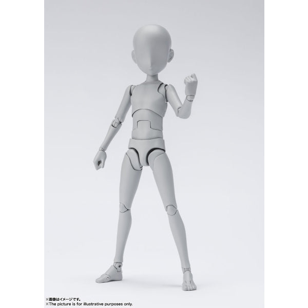 S.H.Figuarts 素體君 -杉森建- Edition DX 套裝 (灰色版本)