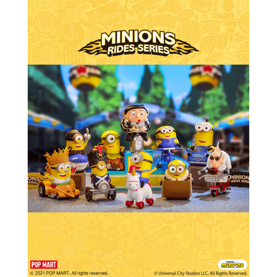 POP MART - Minions 迷你兵團坐騎系列迷你公仔擺設