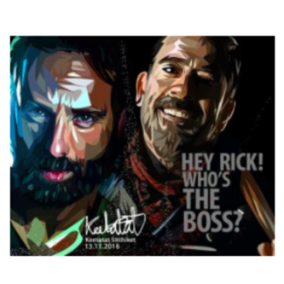 Drawing (Rick X Negan - Hey Rick!)