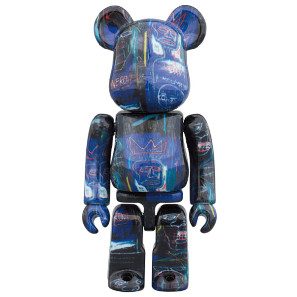 BE@RBRICK JEAN-MICHEL BASQUIAT (尚-米榭·巴斯奇亞) #7 100％ & 400％ 套裝